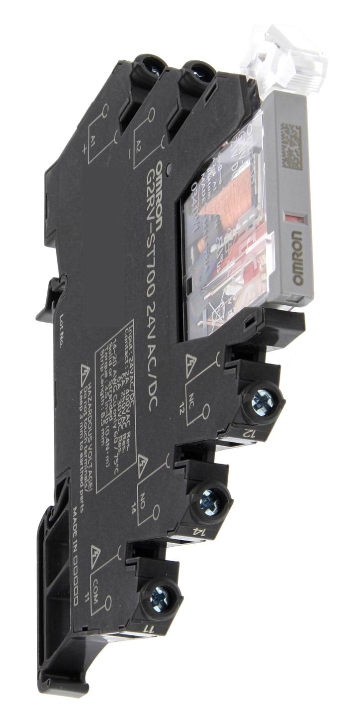 Omron Industrial Automation G2Rv-St700 48Vac/dc Slim I/o Relay, Spdt, 48V, 6A, Din