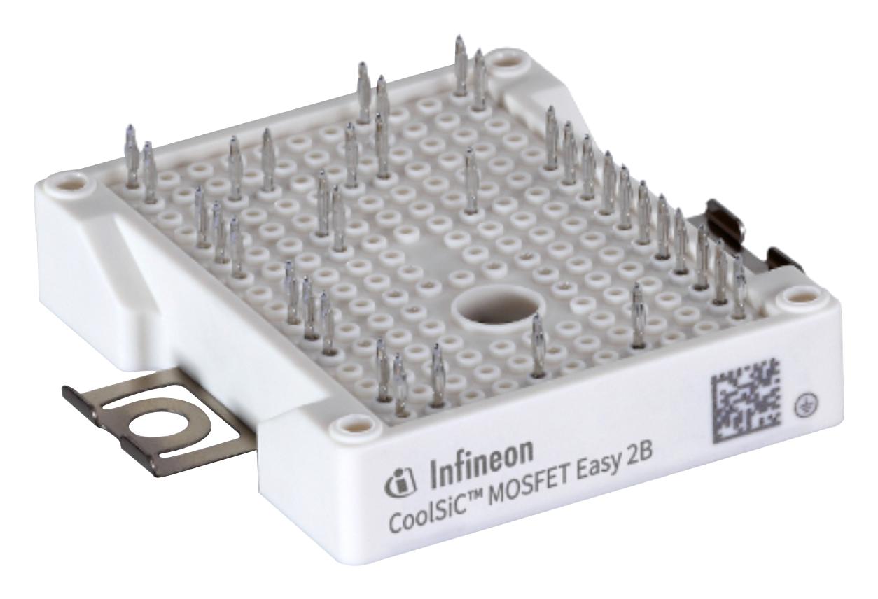 Infineon Fs13Mr12W2M1Hb70Bpsa1 Sic Mosfet, N-Ch, 1.2Kv, 62.5A, Module