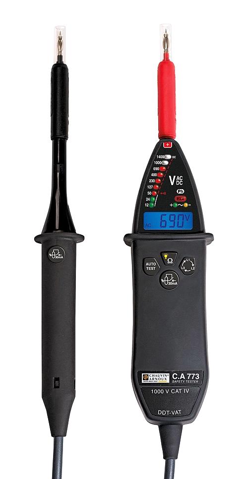 Chauvin Arnoux P01191773 Voltage Absence Tester, 12V To 1Kv