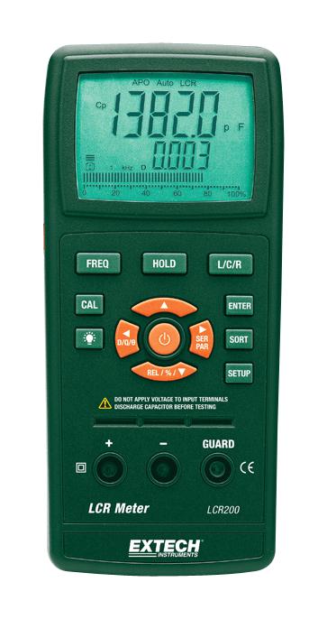 Extech Instruments Lcr200 Lcr Meter, Hand Held, 100Khz