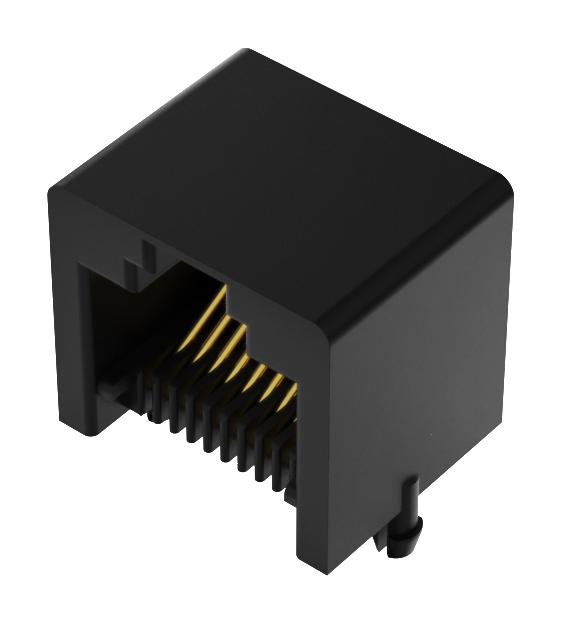 Gct Mj3420-11-0-2 Mod Connector, R/a Rj50 Jack, 10P10C, Tht