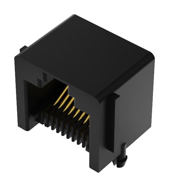 Gct Mj3420-11-1-2 Mod Connector, R/a Rj50 Jack, 10P10C, Tht