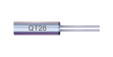 Txc Qt26-32.768Kdzf-B Xtal, 32.768Khz, 12.5Pf, 6mm X 2mm Dia