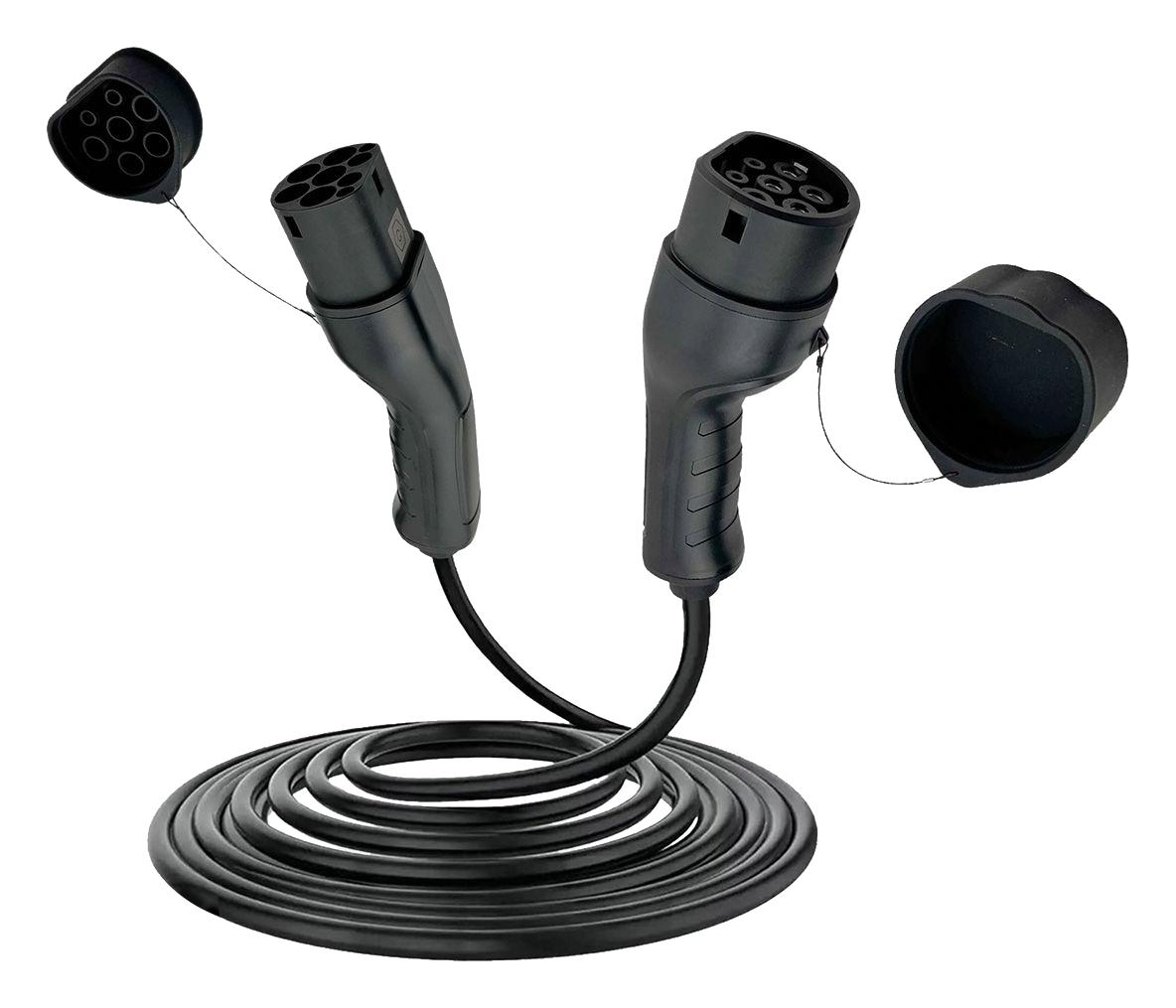 Roline 19.08.0015 Ev Cable, Iec 62196-2 Plug-Rcpt, 5M