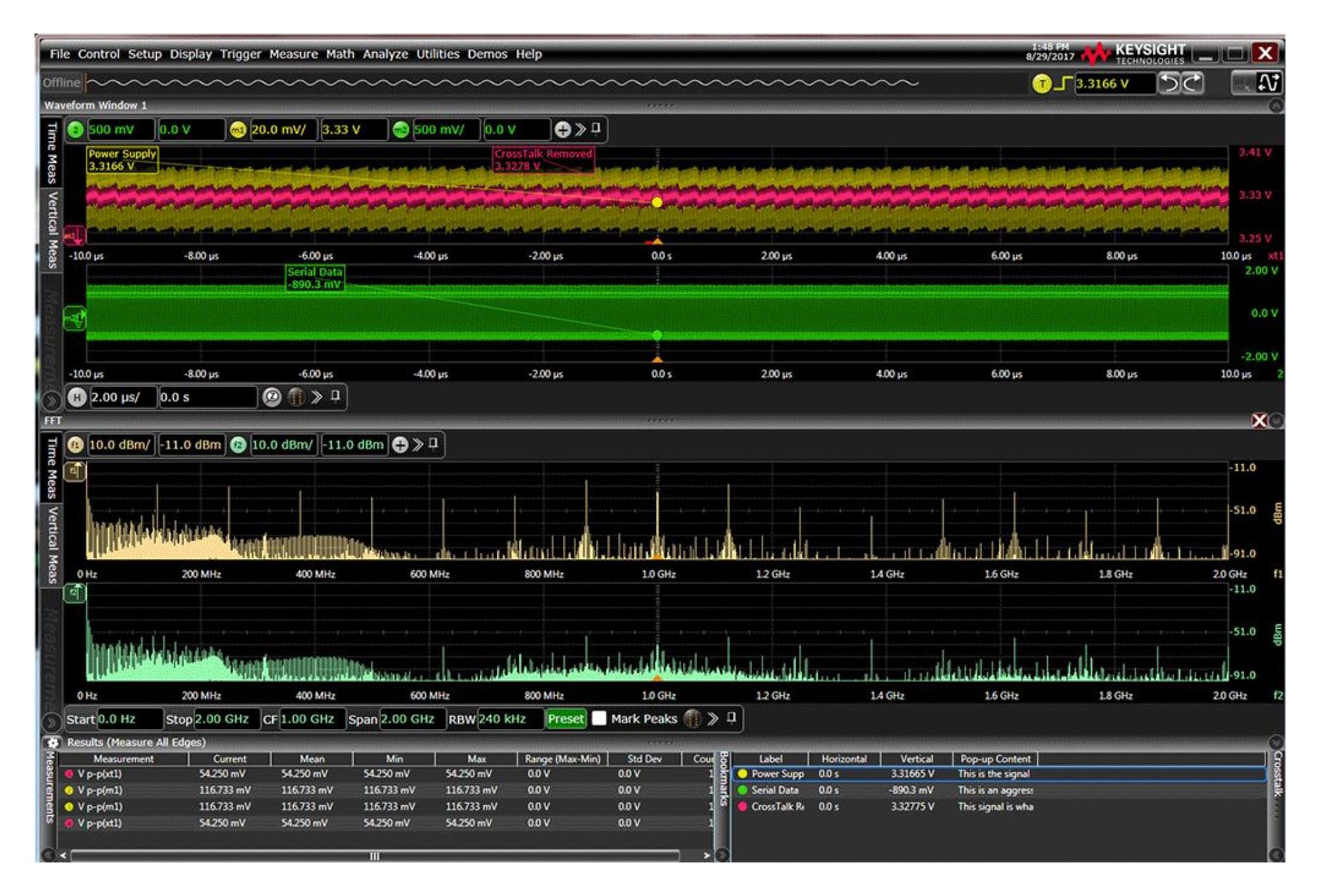 Keysight Technologies D9010Powa Software, Oscilloscope, Windows 10