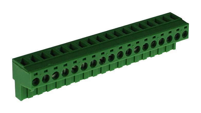 Multicomp Pro Mcptb9208/18 Terminal Block, Pluggable, 18Pos, 12Awg