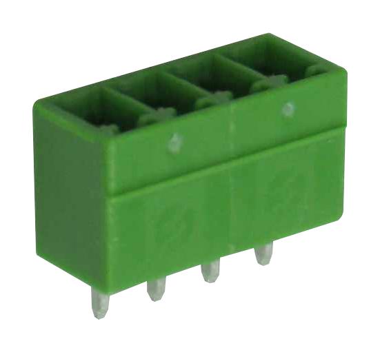 Multicomp Pro Mcptb93Ve/4 Terminal Block, Header, 4Pos, 3.81mm, Th