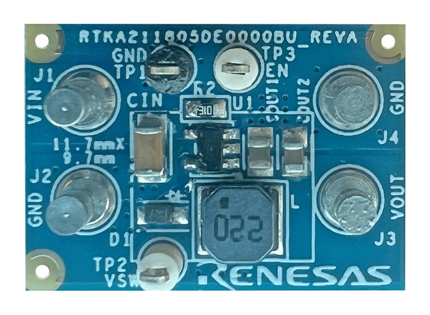 Renesas Rtka211805De0000Bu Evaluation Board, Power Management, 5V