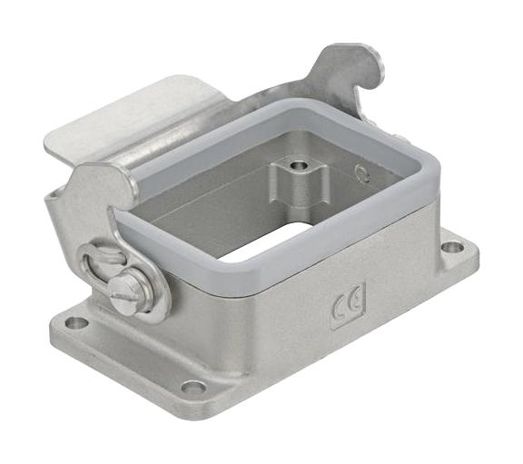 HARTING 19440060301 Bulkhead Mount Housing, Size 6B, Ss