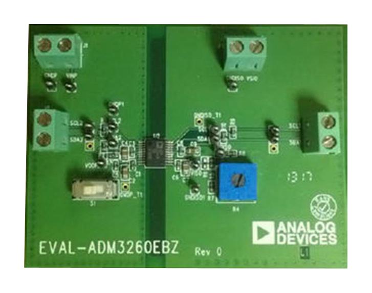 Analog Devices Eval-Adm3260Ebz Evaluation Board, Interface, Isolator