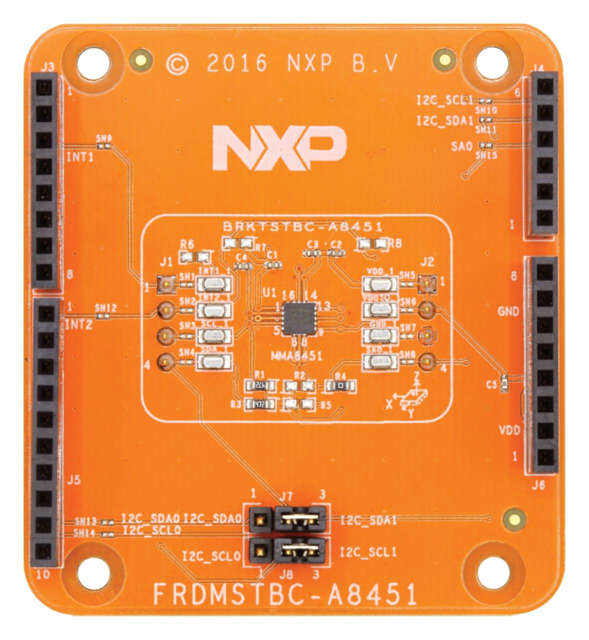 NXP Semiconductors Semiconductors Frdmstbc-A8451 Shld Board, 3-Axis Digital Accelerometer