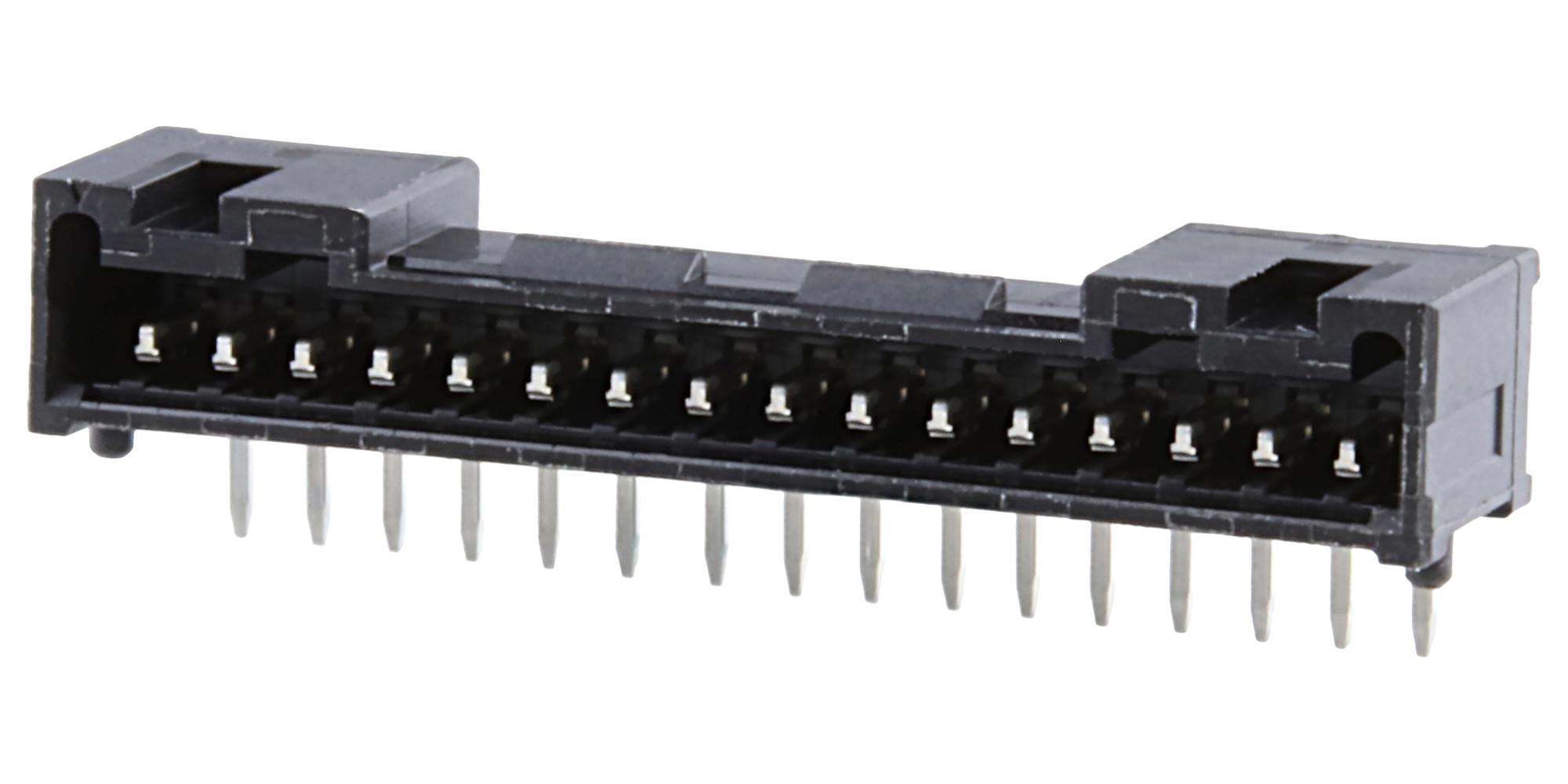 Molex 220098-1671 Connector, R/a Hdr, 16Pos, 1Row, 1.25mm, Th