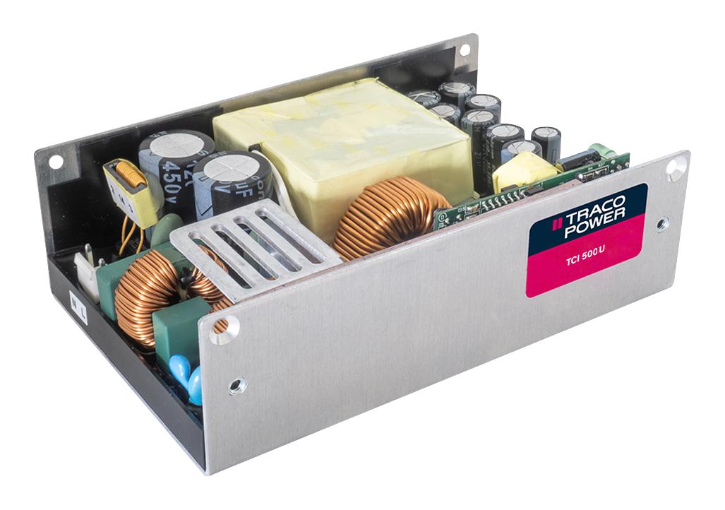 TRACO Power Tci 500-112U-T Power Supply, Ac-Dc, 12V, 37.5A