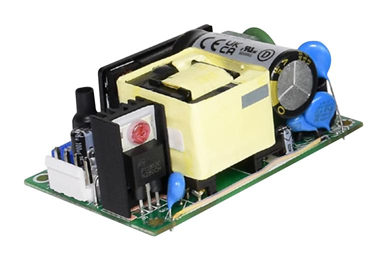 Cui Vof-80B-15 Power Supply, Ac-Dc, 15V, 5.36A