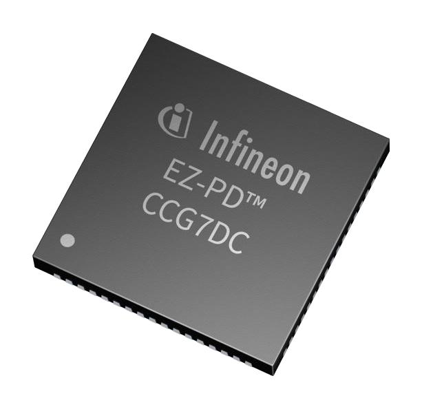 Infineon Cypd727268Lqxqxqsa1 Usb Type-C Pd Ctrl, -40 To 105Deg C