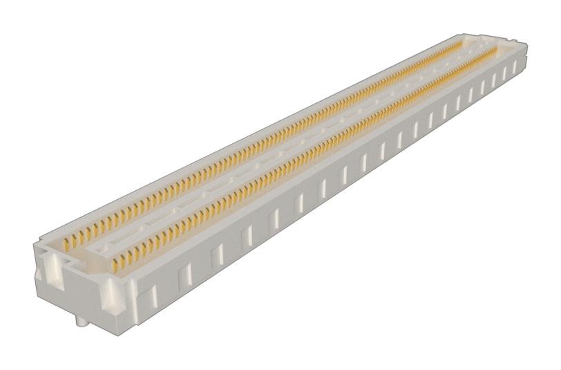 Amphenol Communications Solutions 10163478-14373T1Lf Mezzanine Connector, Rcpt/400Pos/4Row/0.635mm