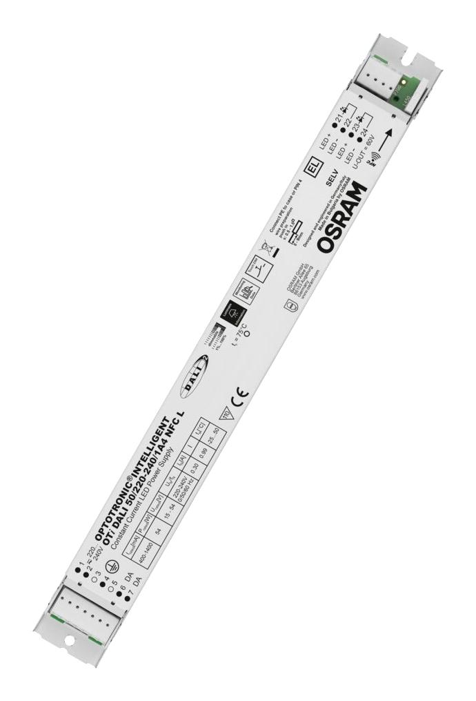 Osram Oti-Dali-50/220-240/1A4-Nfc-L Led Driver, Constant Current, 54W