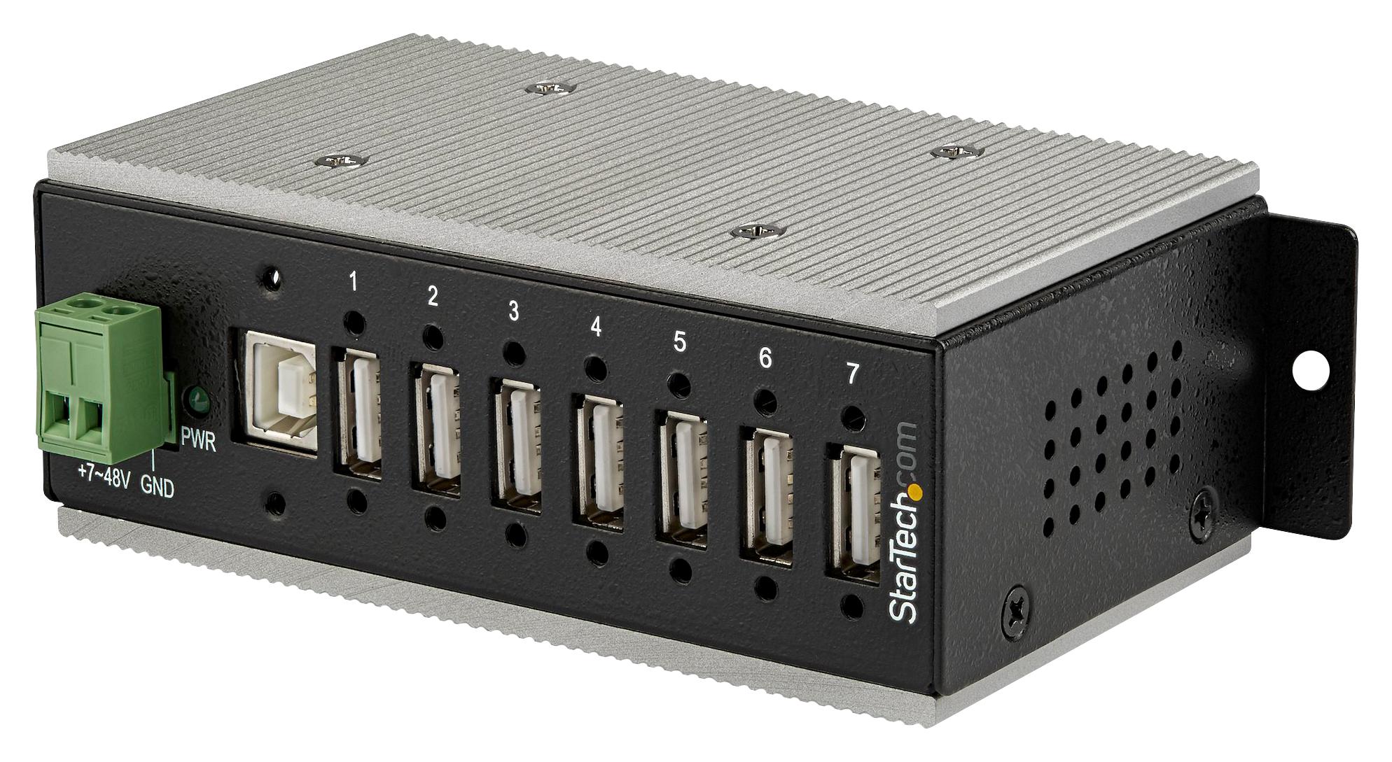 Startech Hb20A7Ame Usb Hub, 7 Port, Mains Powered