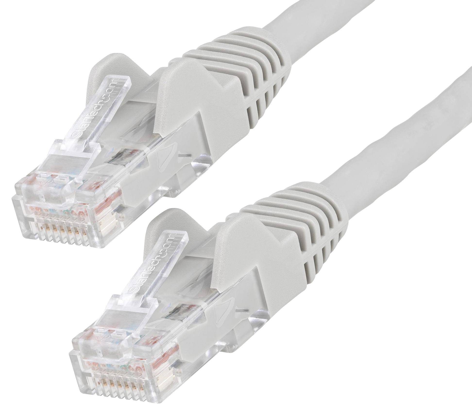 Startech N6Lpatch50Cmgr Enet Cord, Cat6, Rj45 Plug-Plug, 500mm