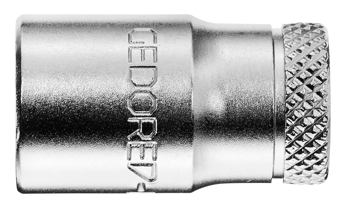 Gedore 6166480 Socket, Hex, Crv, 1/4 Drive, 11mm