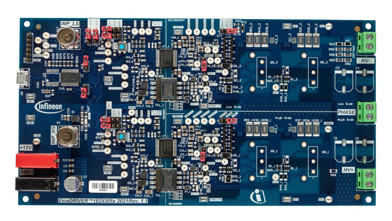 Infineon 1Edi3051Evalboardtobo2 Evaluation Board, Igbt/sic Mosfet Driver