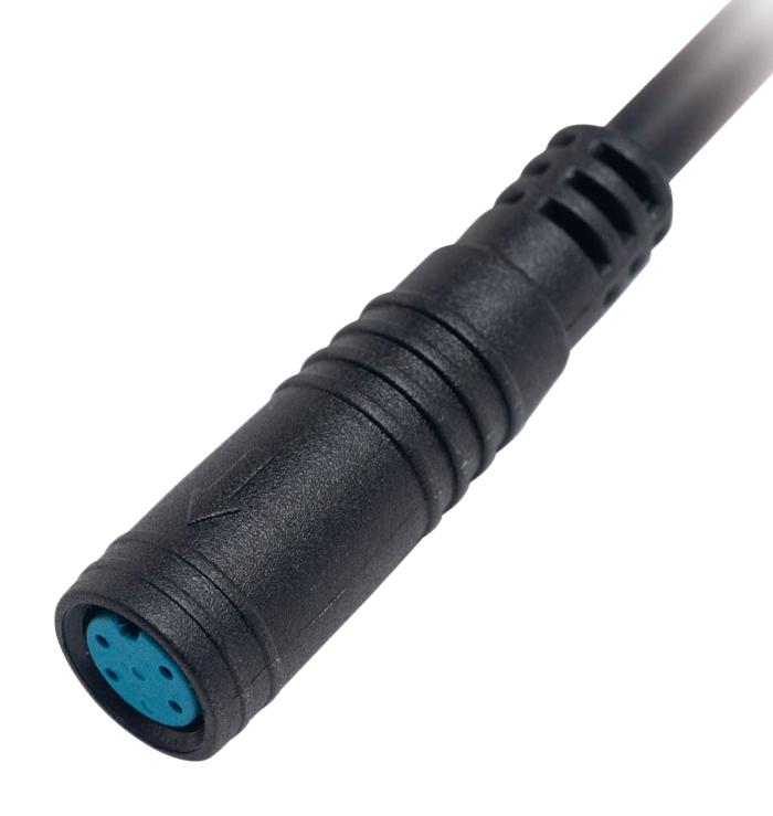 Multicomp Pro Mp013721 Cable, 6P Cir Rcpt-Free End, 0.3M