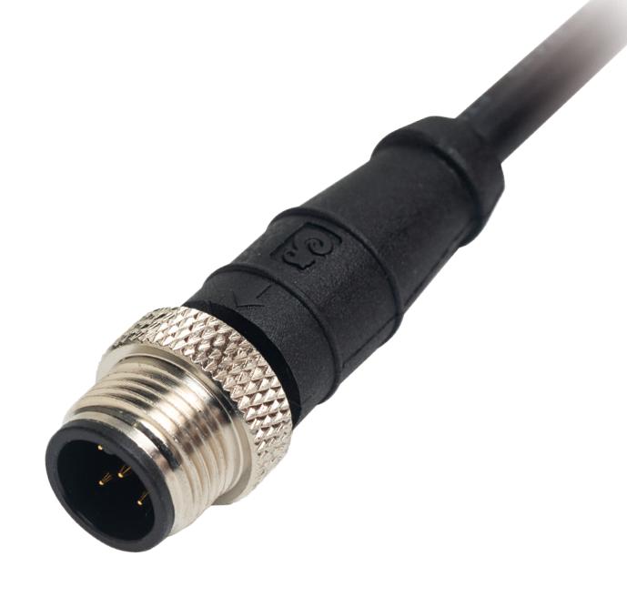 Multicomp Pro Mp013726 Cable, 5P M12 Rcpt-Free End, 1M