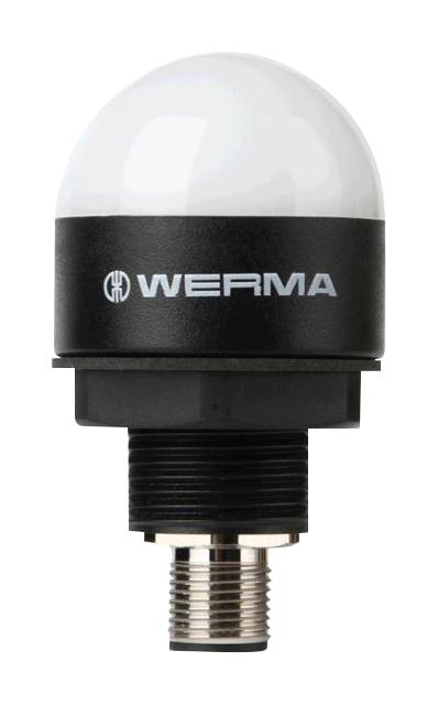 WERMA 24142055 Beacon, Continous, Green/red/yel, 24Vdc