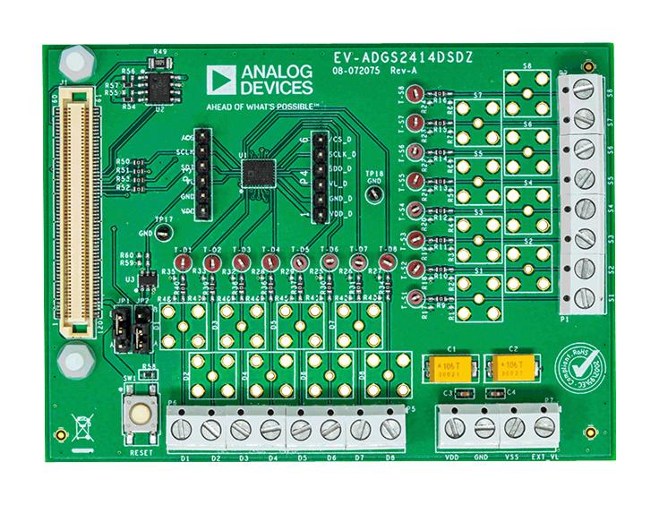 Analog Devices Ev-Adgs2414Dsdz Evaluation Board, Octal Spst Switch