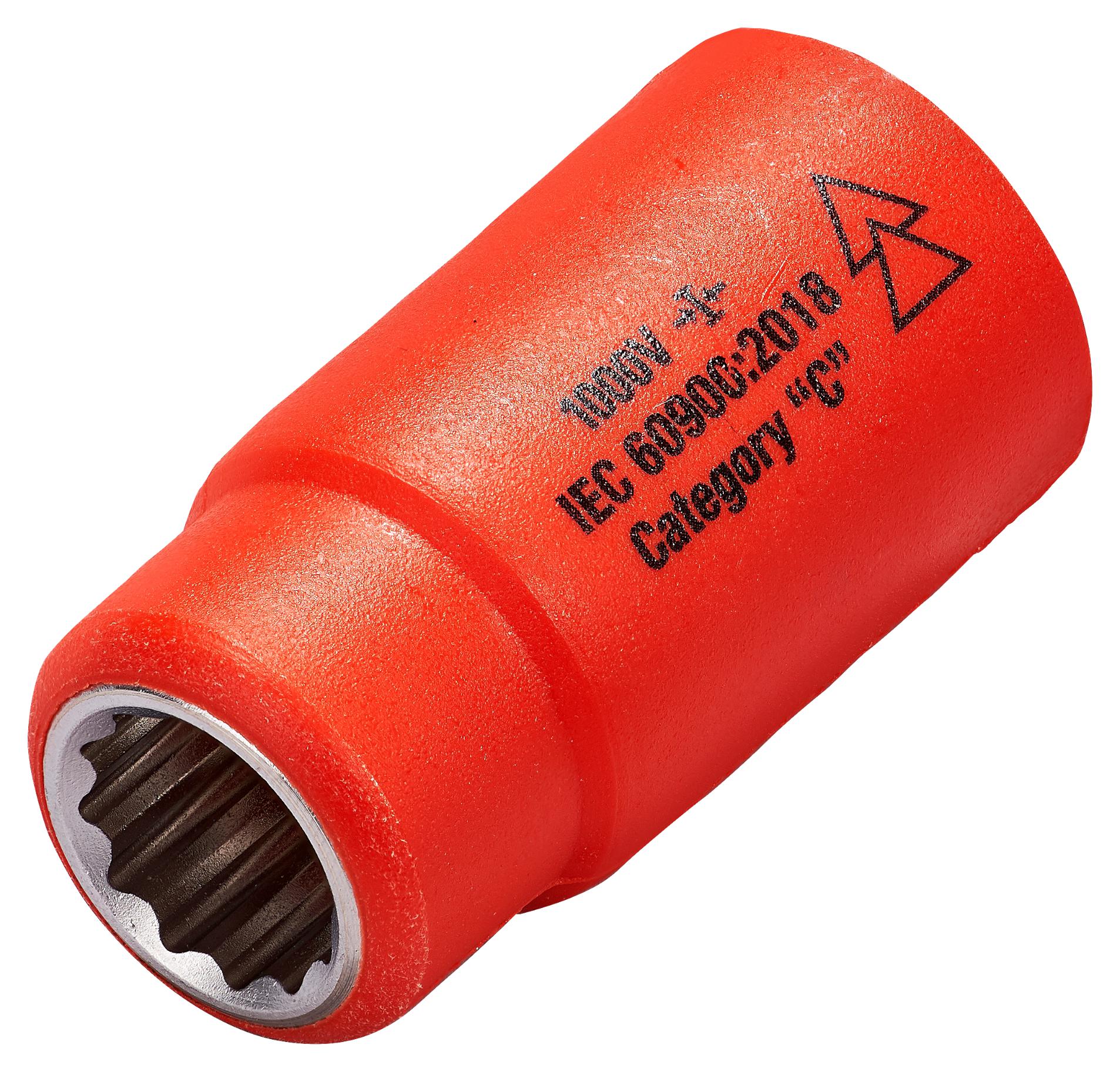 Insulated Tools Ltd 01380 Impact Socket, 1/2 Drive, 54mm