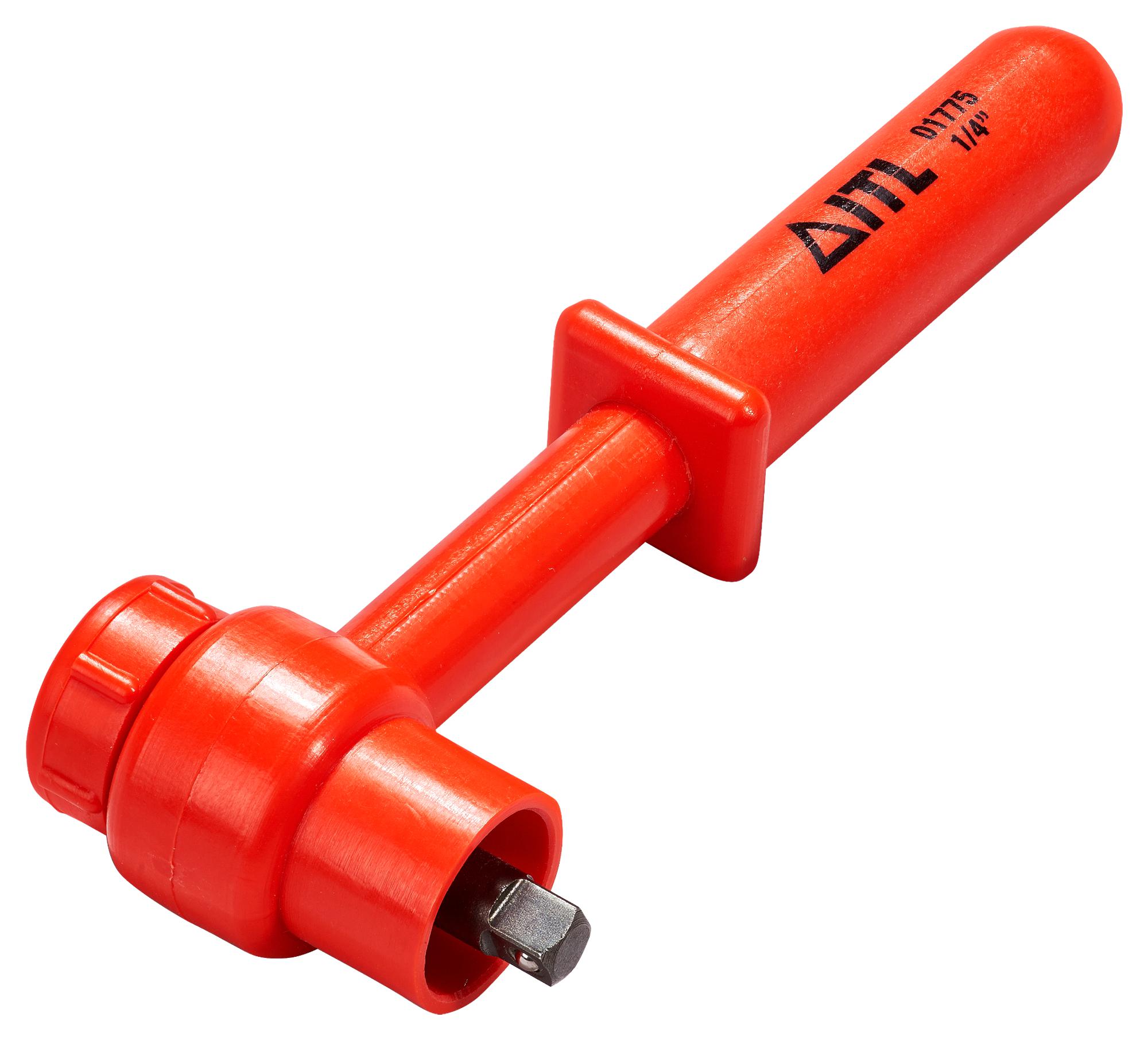 Insulated Tools Ltd 01775 Reversible Ratchet, 1/4 Drive, 256mm