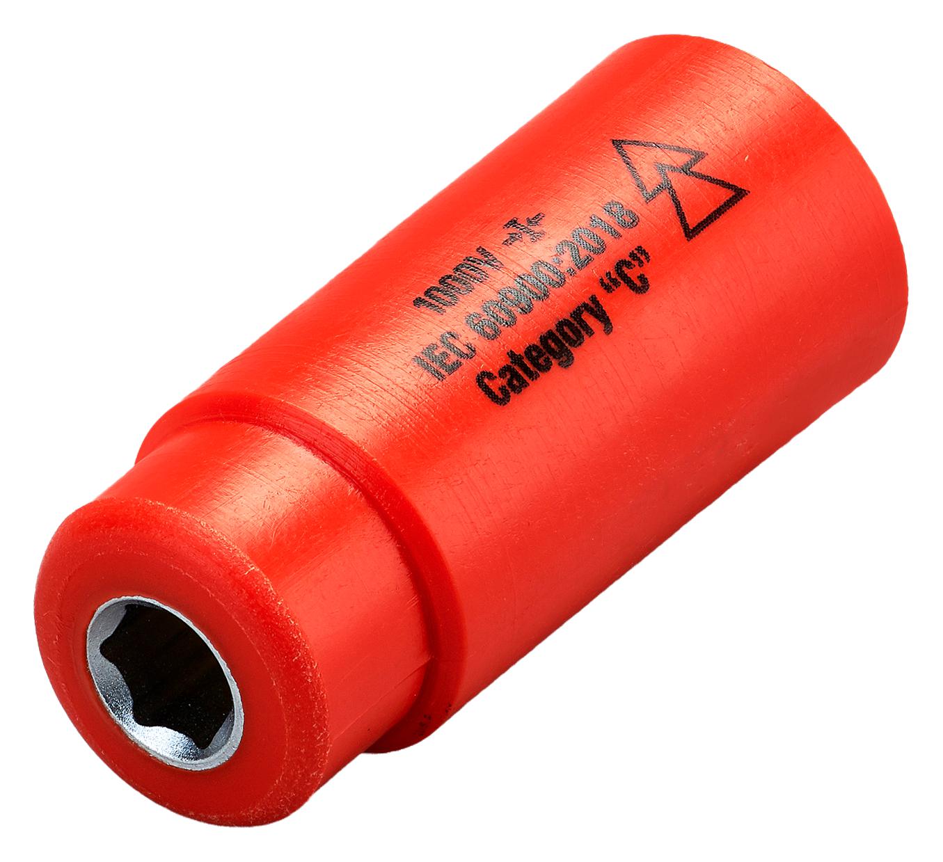 Insulated Tools Ltd 07204 Impact Socket, 1/4 Drive, 41mm