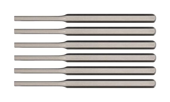 Multicomp Pro Mp013702 Pin Punch Set, Parallel, 105mm, 6Pc