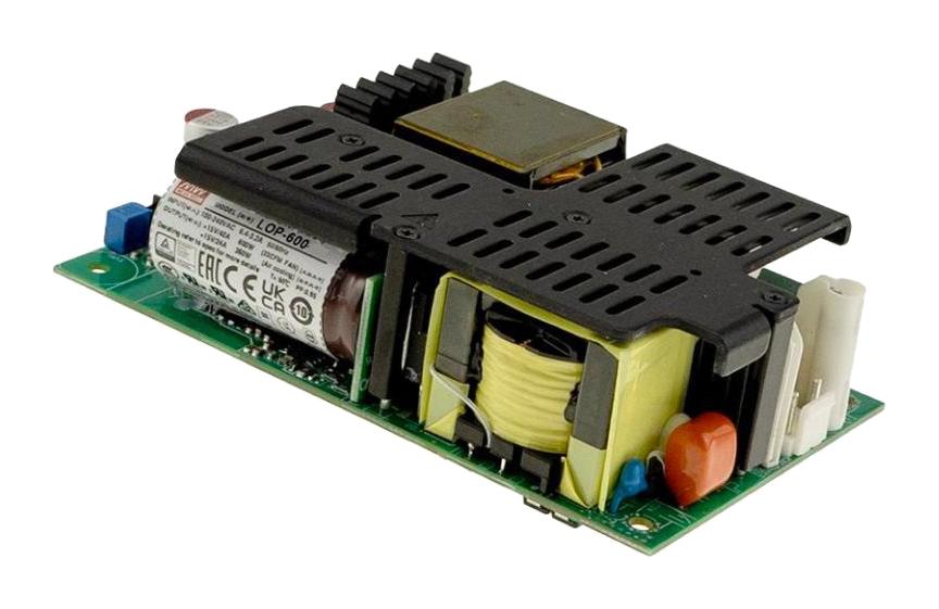 MEAN WELL Lop-600-48 Power Supply, Ac-Dc, 48V, 12.5A