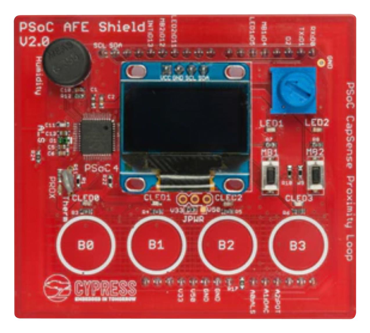 Infineon Cy8Ckit-032 Afe Shield Kit, ARM Cortex-M0+