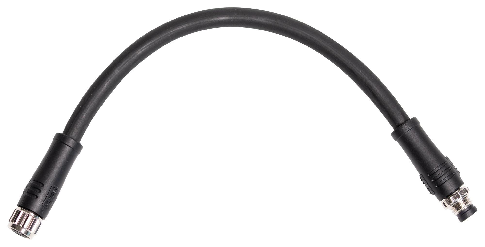 Perinet Prn.000.045 Hybrid Spe Cable, 4P M8 Plug-Rcpt, 200mm