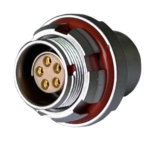 Multicomp Pro Mcp-M0Rs105S-Ip68 Circular Connector, Rcpt, 5Pos, Solder