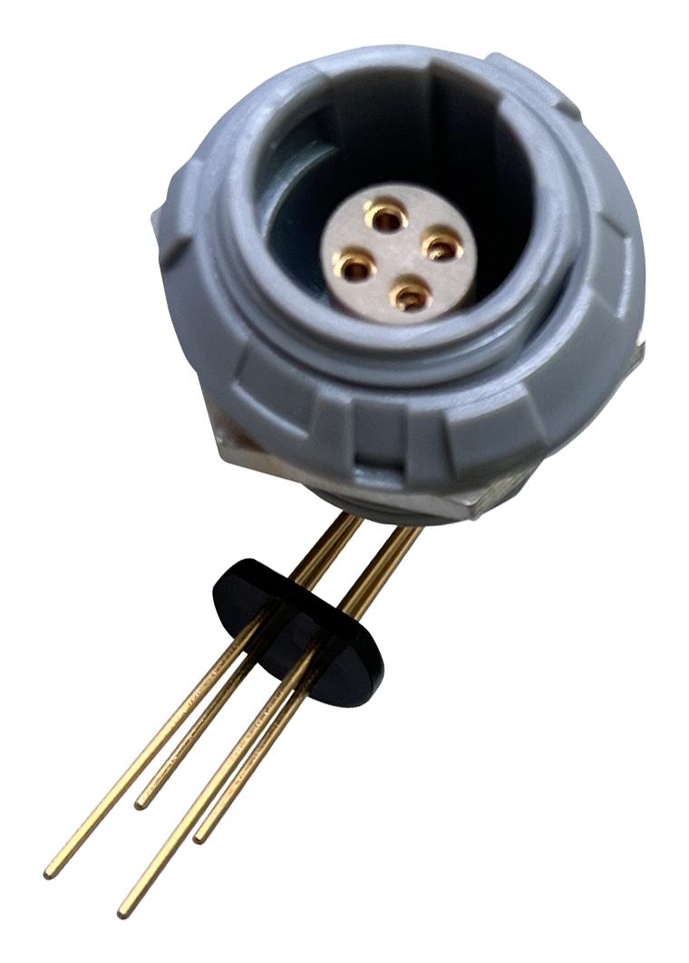 Multicomp Pro Mcp-P1Srg04Prgg Circular Connector, R/a Rcpt, 4Pos, Th