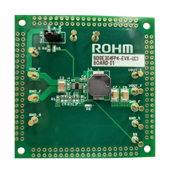 Rohm Bd9E304Fp4-Evk-003 Eval Board, Syn Buck Dc-Dc Converter