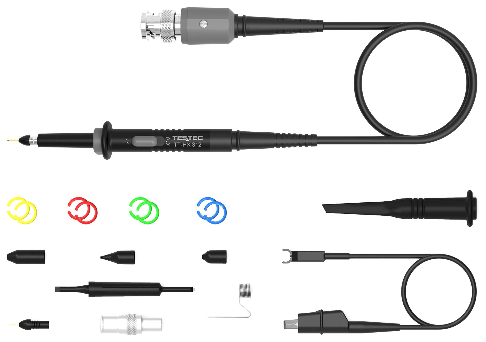 Testec Tt-Hx 312 Oscilloscope Voltage Probe, 350Mhz, 1.2M