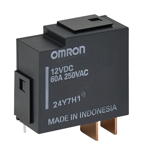 Omron/partner Stock G9Ta-K1Atw Dc12 Power Relay, Spst-No, 60A, 250Vac