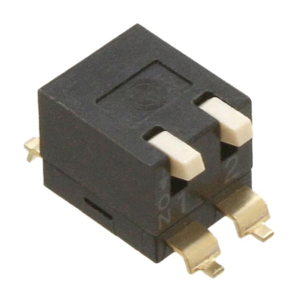 Omron/partner Stock A6Sr-2104 Dip Switch, Spst, 0.025A, 24Vdc