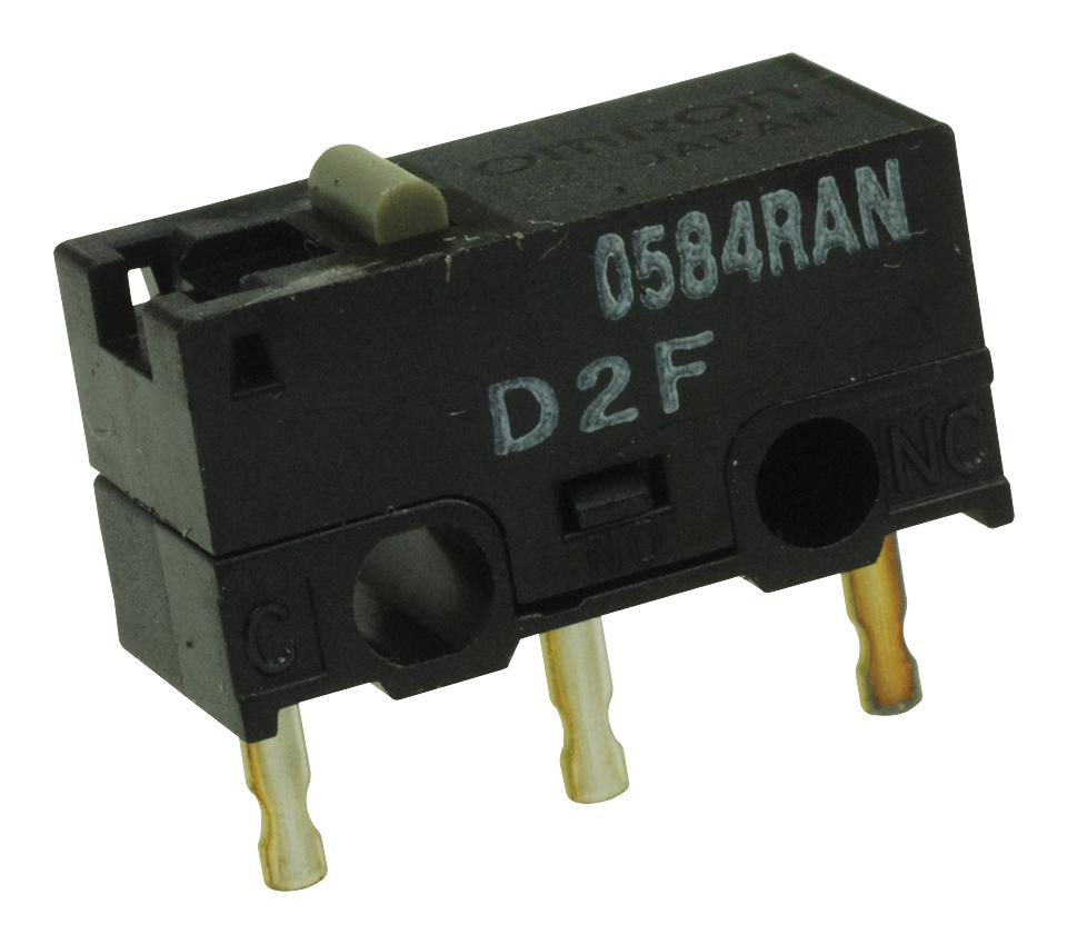 Omron/partner Stock D2F-5 Microswitch, Spdt, 5A, 250V, 1.47N