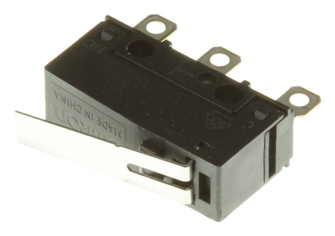 Omron/partner Stock D2F-01Fl-D3 Microswitch, Spdt, 0.1A, 30V, 0.74N