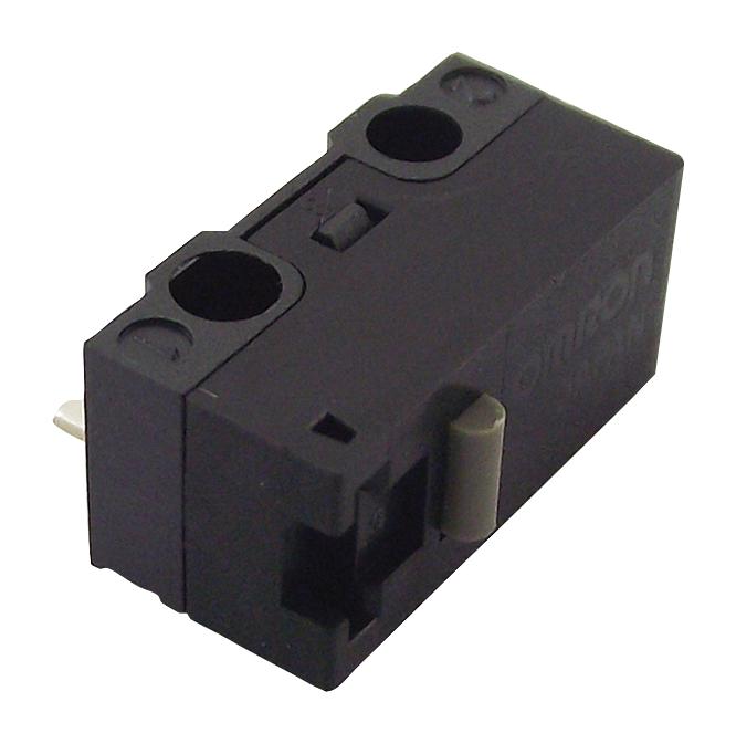 Omron/partner Stock D2F-01F-T Microswitch, Spdt, 0.1A, 30V, 75Gf