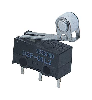 Omron/partner Stock D2F-L2 Microswitch, Spdt, 3A, 125V/30V, 0.78N