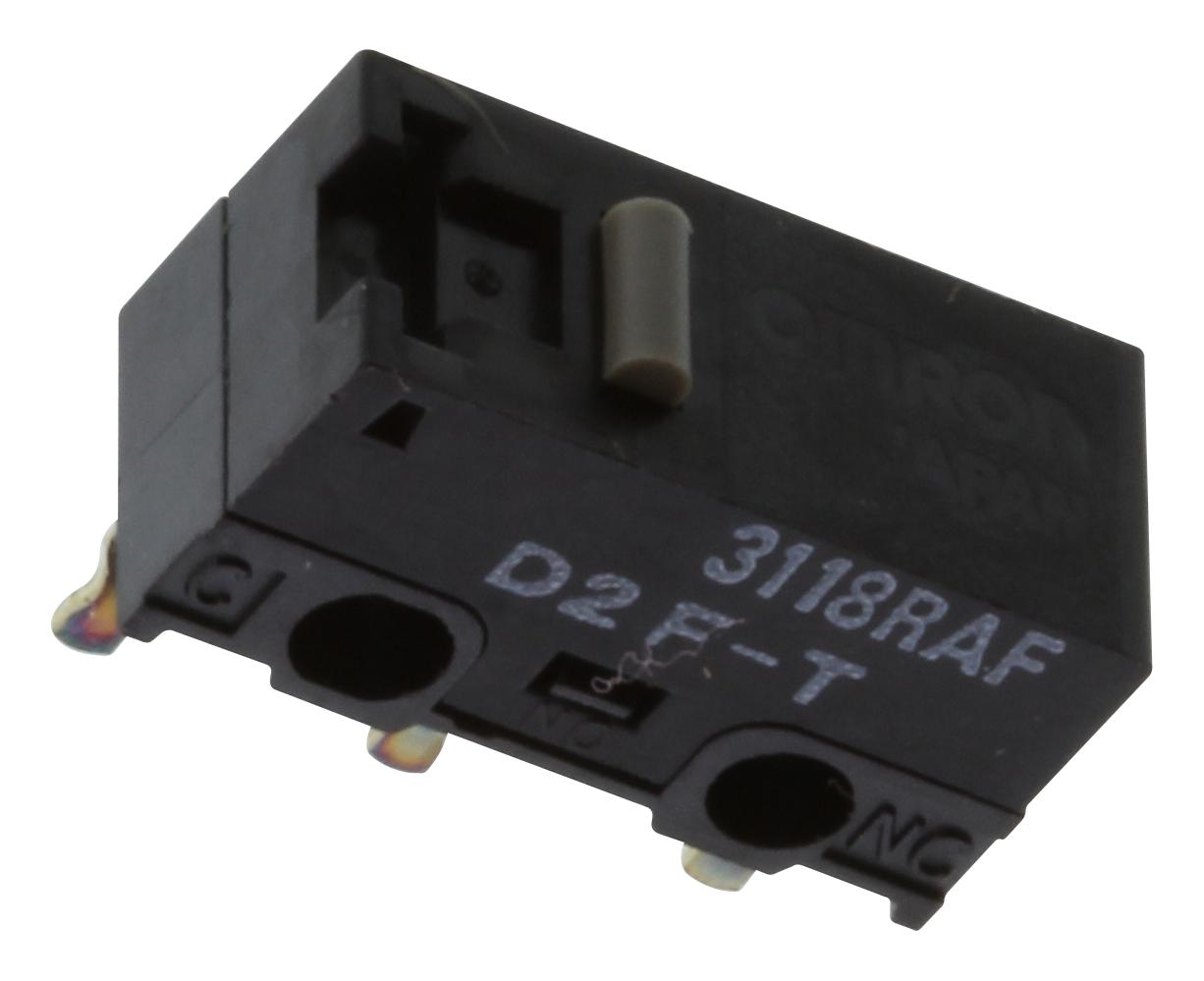 Omron/partner Stock D2F-T Microswitch, Spdt, 3A, 125V, 1.47N