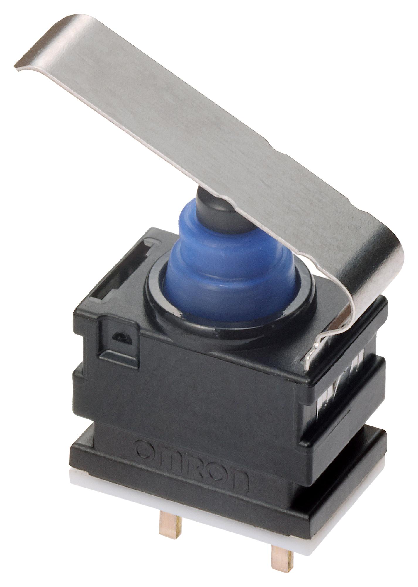 Omron/partner Stock D2Gw-Al63D Microswitch, Spst-No, 0.01A, 13.5V, 1.5N