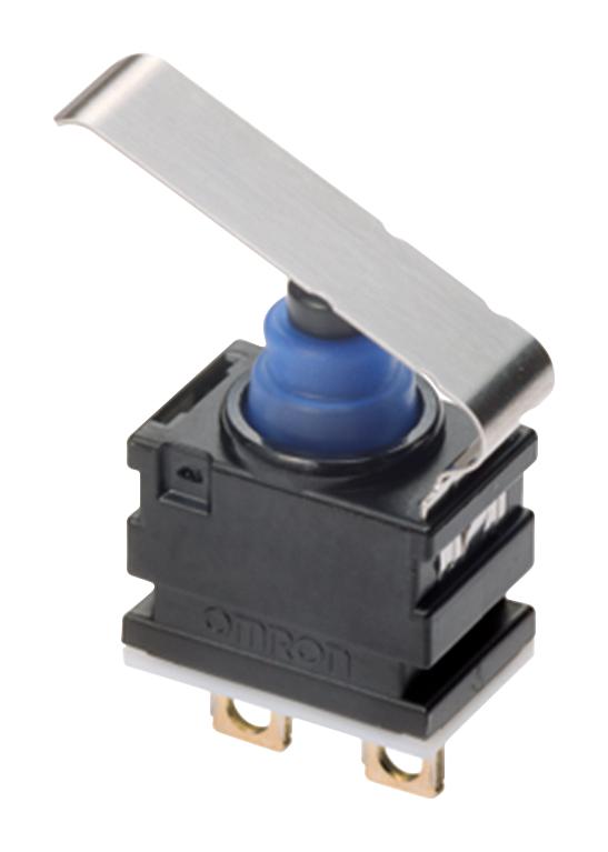 Omron/partner Stock D2Gw-Al63H Microswitch, Spst-No, 0.01A, 13.5V, 1.5N