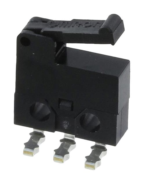 Omron/partner Stock D2Mq-4L-1-L Microswitch, Spdt, 0.5A, 30V, 40Gf